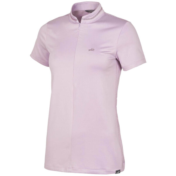 Schockemöhle Sports Baselayer Damen Summer Page Style FS 2023 Kurzarm Funktionsshirt M Lavendel