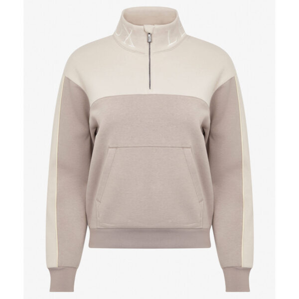 LeMieux Pullover Kali Quarter Zip Sweat HW 2024 Sweatshirt 36 Ash/Stone