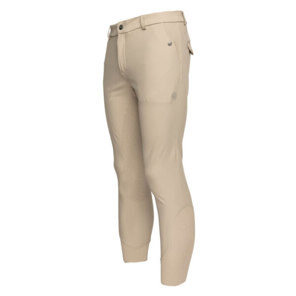 Kingsland Reithose Herren Full-Grip KLKoa Seamless Summer Update 2024 Herrenreithose 50 Beige Cobblestone