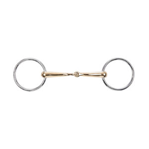 BUSSE Gebiss Wassertrense KAUGAN-SHAPED einfach gebrochen 14 mm 14