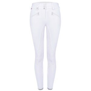 Cavallo Reithose Damen Full-Grip Caja G Hi Waist Stretch Premium 34 Weiß